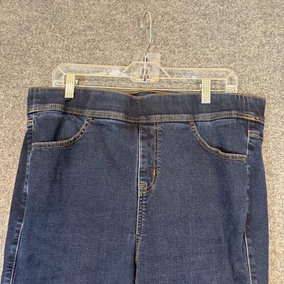Torrid Jeans Womens 2X Tall Skinny Lean Jean Medium Wash Plus Size Stretch - Picture 3 of 12